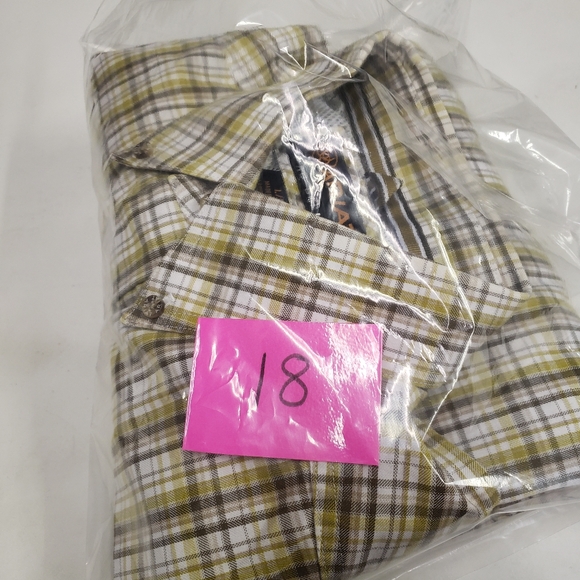 Ariat Pro Series Long Sleeve Plaid Button Down Shirt Size Large Outdoors Western - Picture 9 of 9